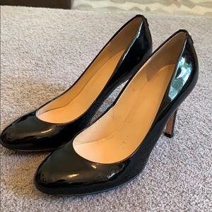 Ivanka Trump Black Patent Leather Heels